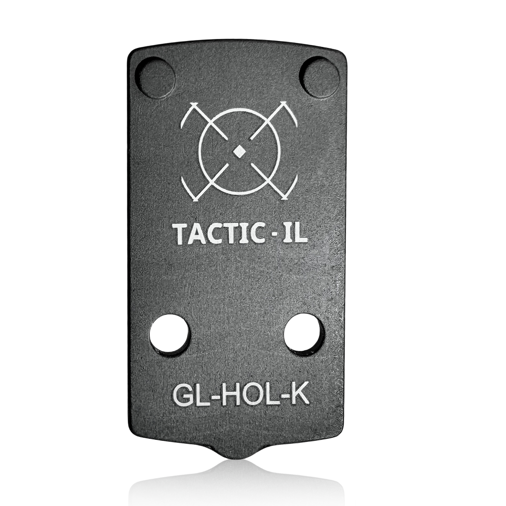 Tactic-IL Aluminum Optic Adapter Plate, Compatible with Glock 43X/48 MOS and RMSc-Cut Pistols